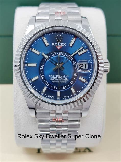 super clone rolex sky dweller.